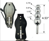 Female Steel Chastity Belt & Plug Her Fetish